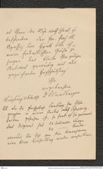 Nachlass Franz Steindachner, Brief von Karl von Sandberger an Franz Steindachner (11.02.1875), Inv.Nr. 433.01, Seite 3